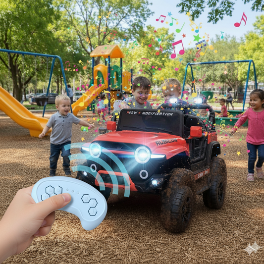 Jeep Electrico MONSTER 4 motores