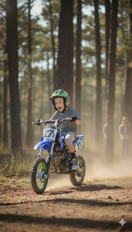 Mini Moto Todoterreno 49cc para niños