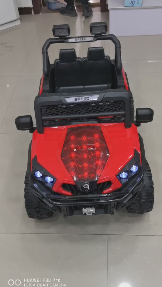 Jeep Electrico MONSTER 4 motores